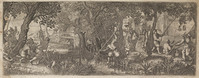 TvB G 2715
<br/>
Vissen (no. 8. uit een serie van 10 jachtvoorstellingen)
<br/>
<em>Visscher, Claes Jansz. (1586/87-1652)</em>